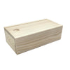Pine Pull-Out Box Sliding Cover Wooden Box Wooden Storage Box Log Drawer